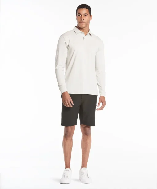 Elevate Long Sleeve Polo - Image 3