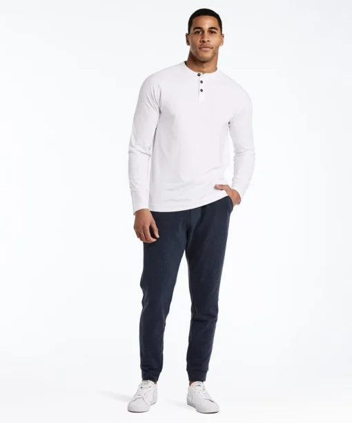 Weekend Heather Navy Jogger - Image 3