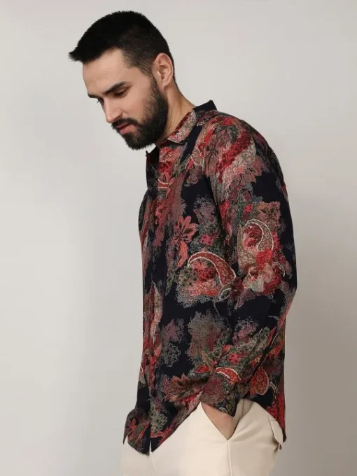 Men Printed Regular Fit Shirt - Image 2